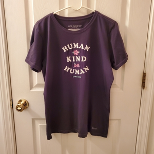 Life is Good women's crusher‎ tee. Size large. Like new.